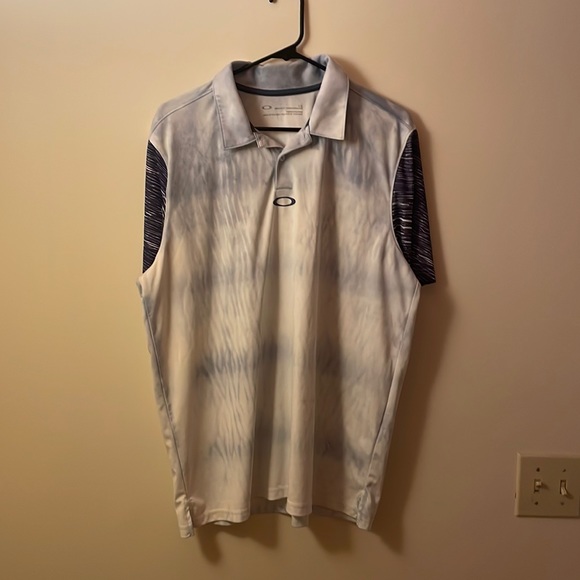 Tie Dye men’s large Oakley golf polo - Picture 1 of 4